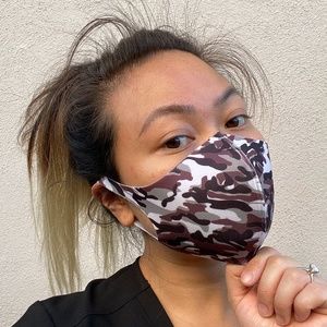 Fashionable Dust Proof Breathable Camouflage Mask